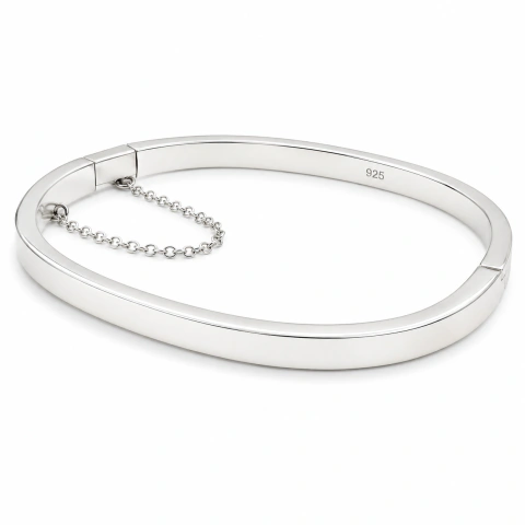 Pulsera de plata corazón