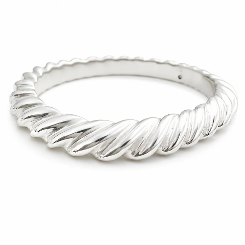 Pulsera de plata ave piedra