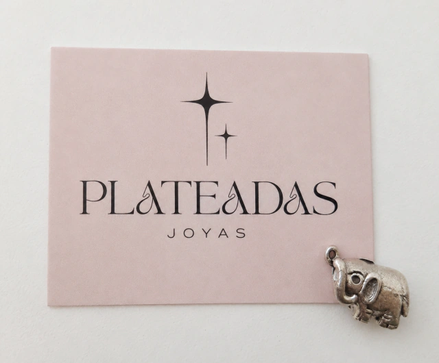 Dije de plata pandora elefante