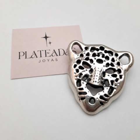 Dije de plata inflada elefante