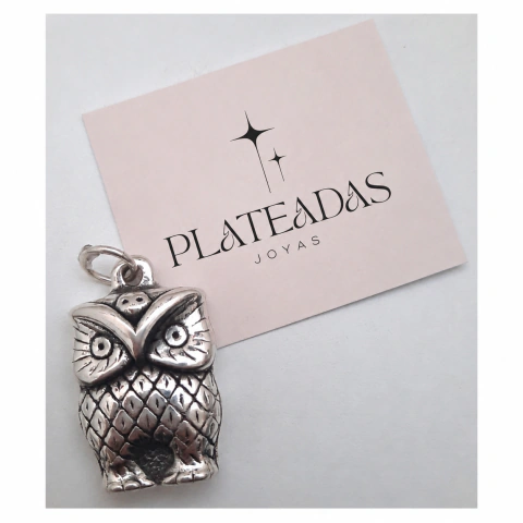 Dije de plata inflada estrella