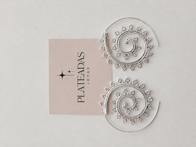 Aros de plata boho