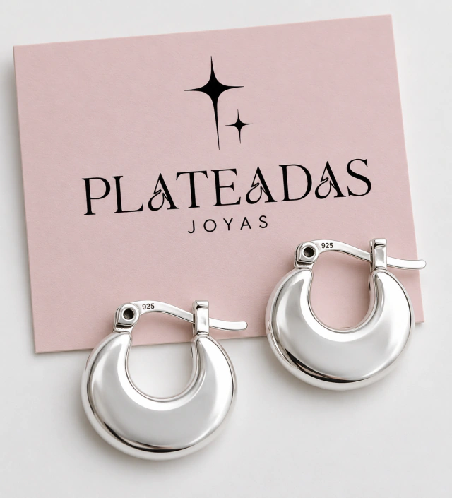 Aros de plata C