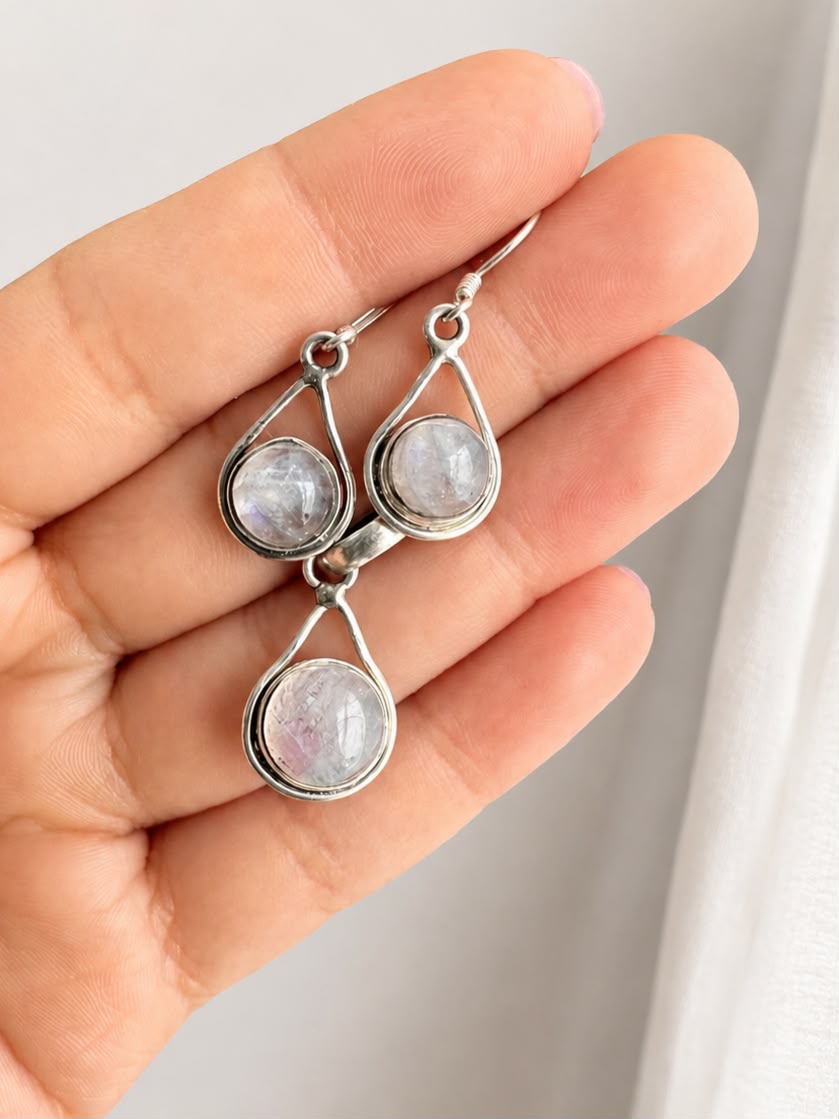 Conjunto piedra natural de la Luna