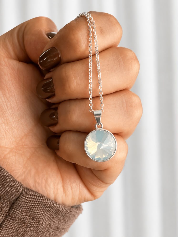 Conjunto piedra natural de la luna
