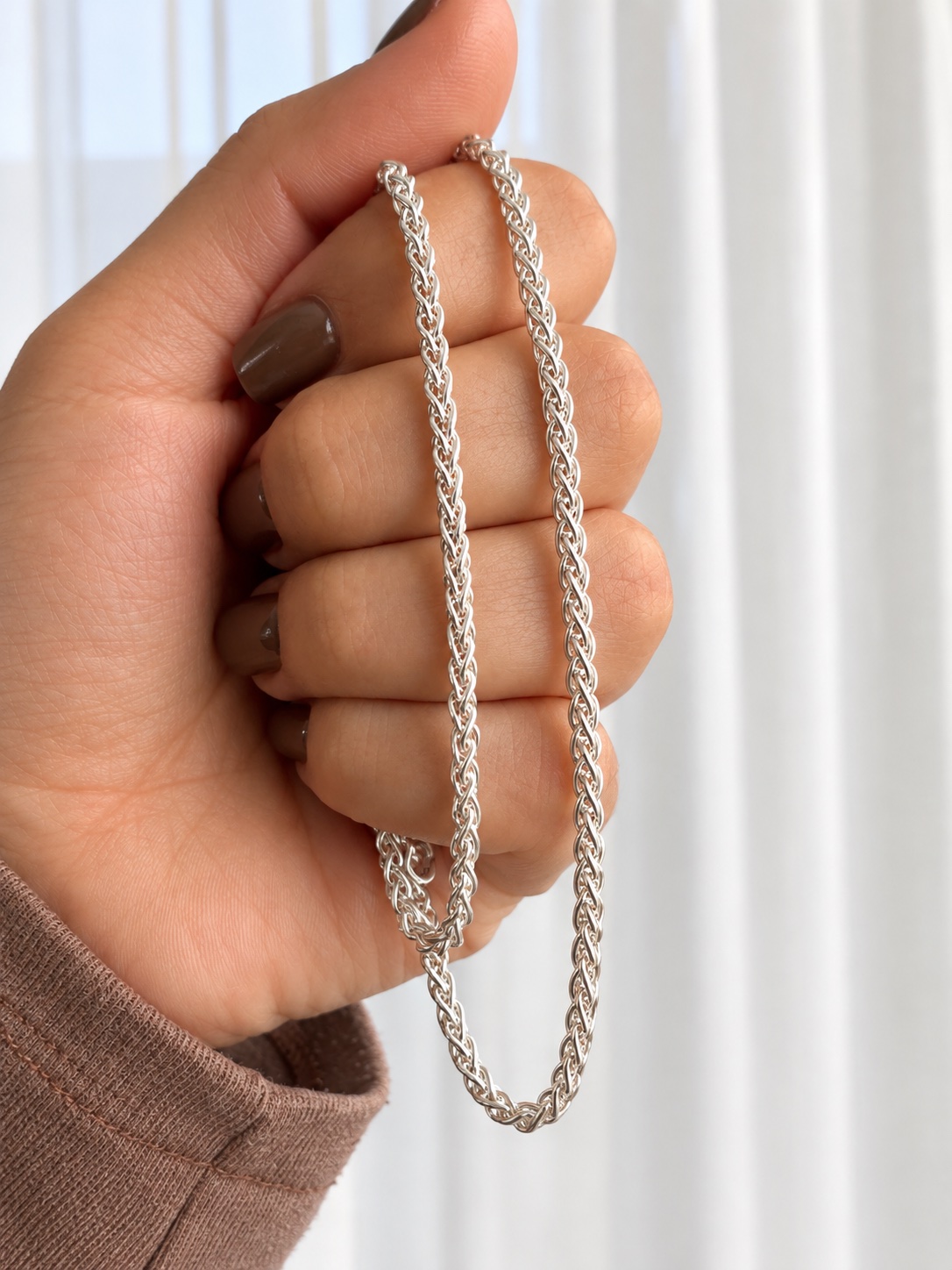 Cadena de plata 