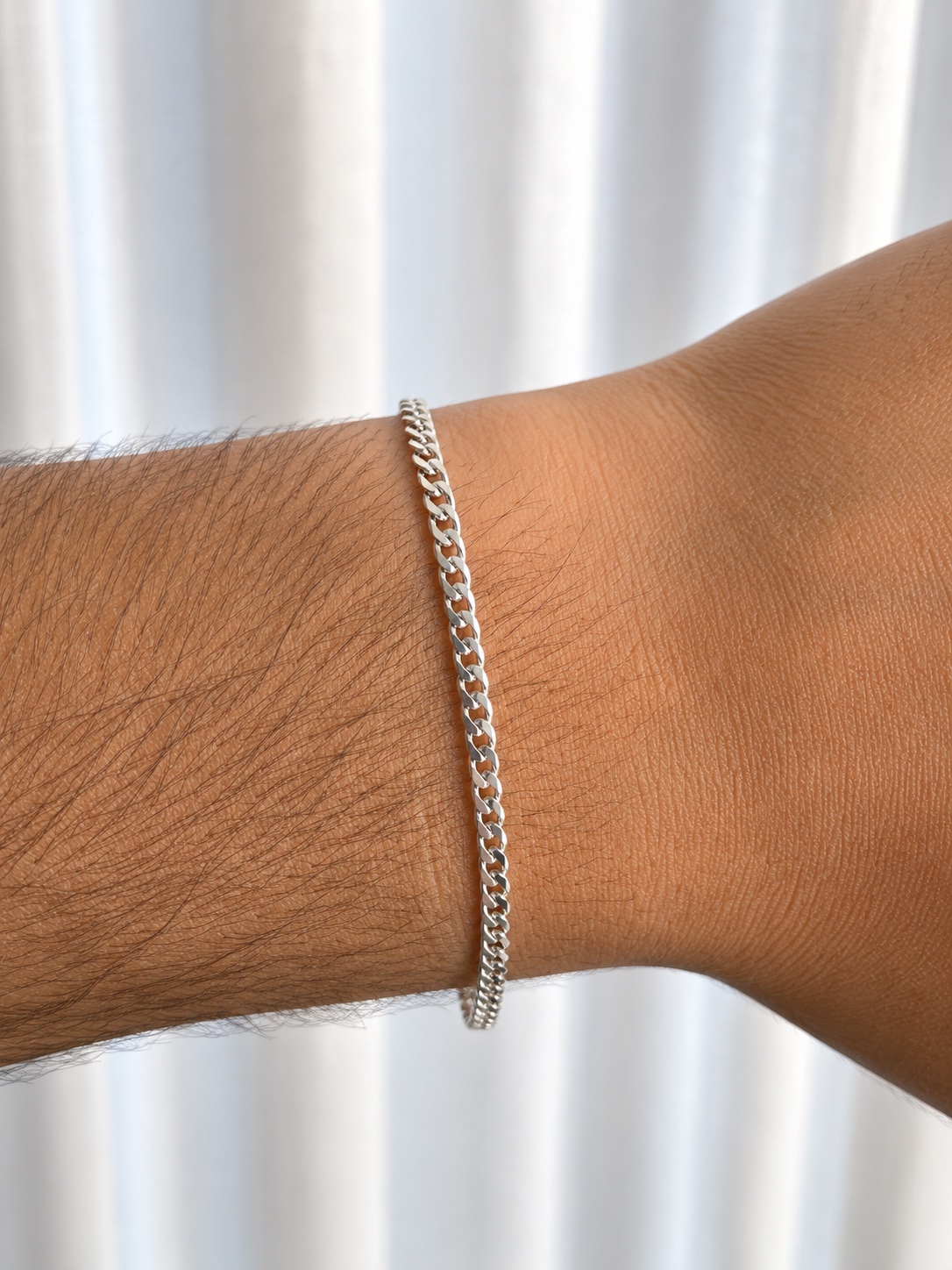 Pulsera de plata unisex