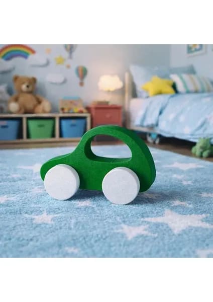 Zuukids Tekerlekli Oyuncak Araba — Yeşil