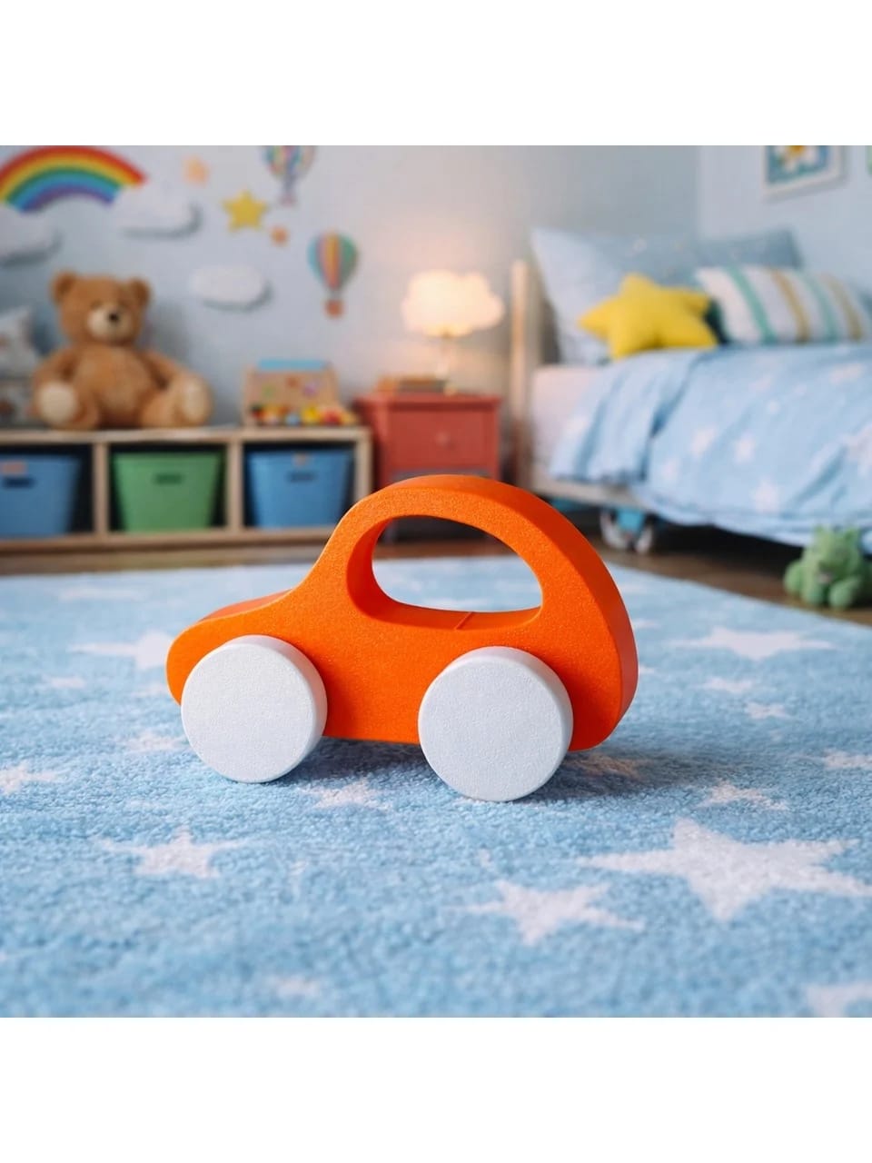 Zuukids Tekerlekli Oyuncak Araba — Turuncu