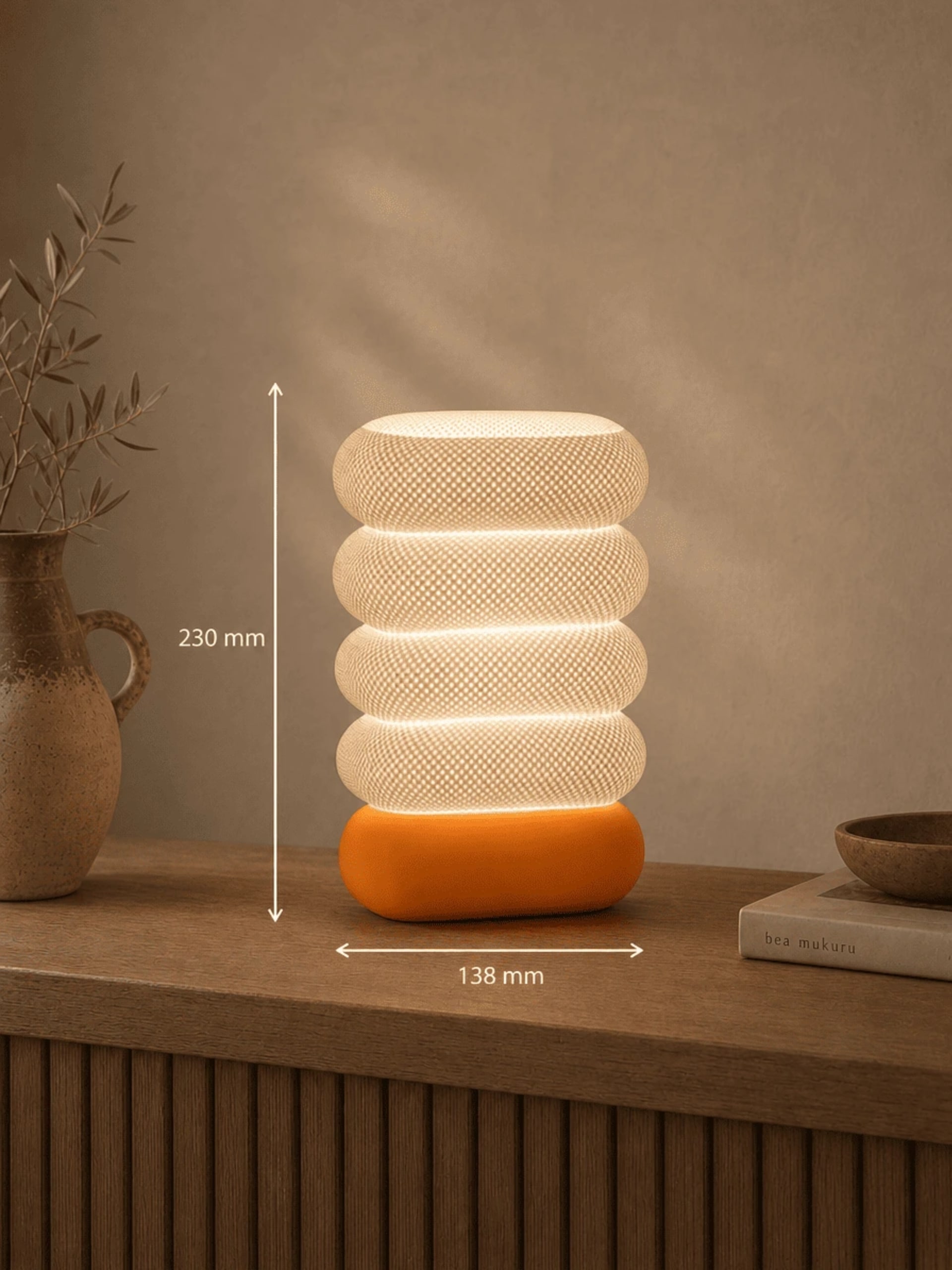 Zuulight Brilla Masa Lambası detay görünümü