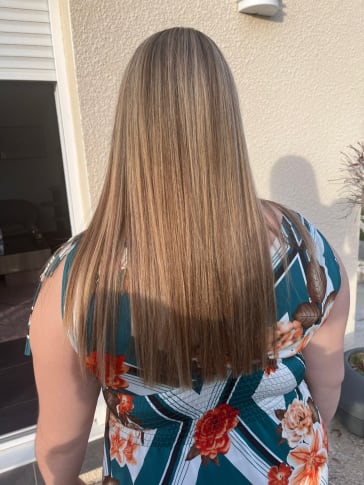 Photo après, coiffure n°1