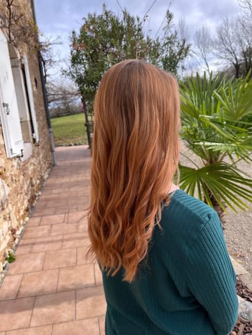 Photo après, coiffure n°4