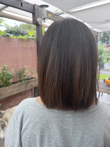 Photo après, coiffure n°6