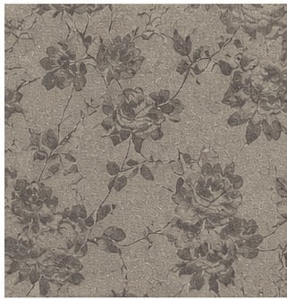 Taupe Floral Velvet Eyelet Curtain - 7x4 & 9x4 Ft - photo 8