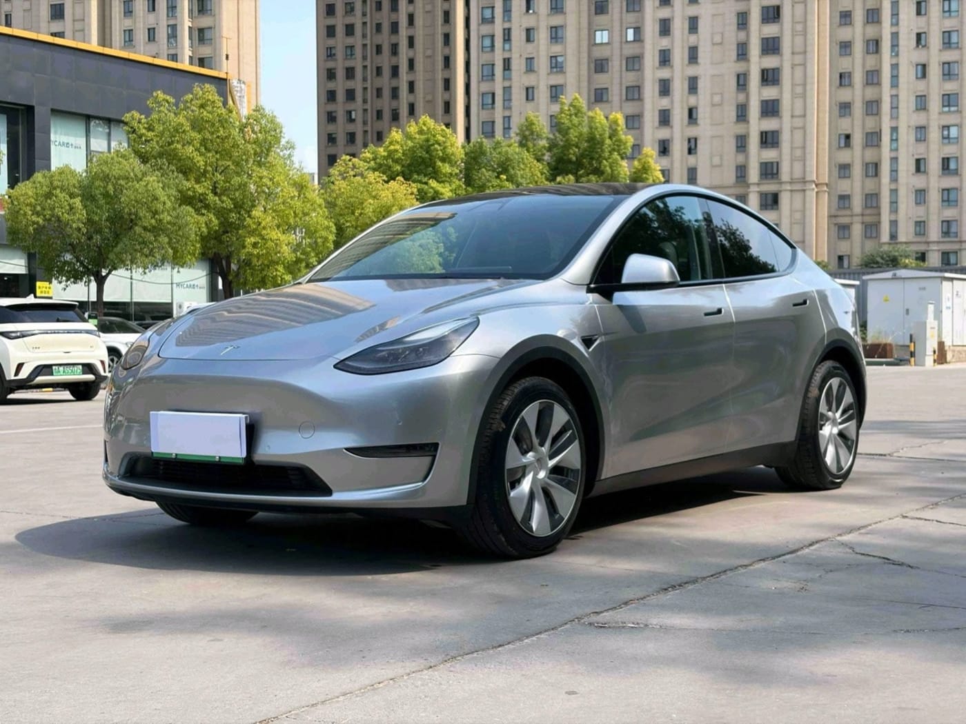 USED TESLA MODEL Y RWD 2021 used car photo for export from China