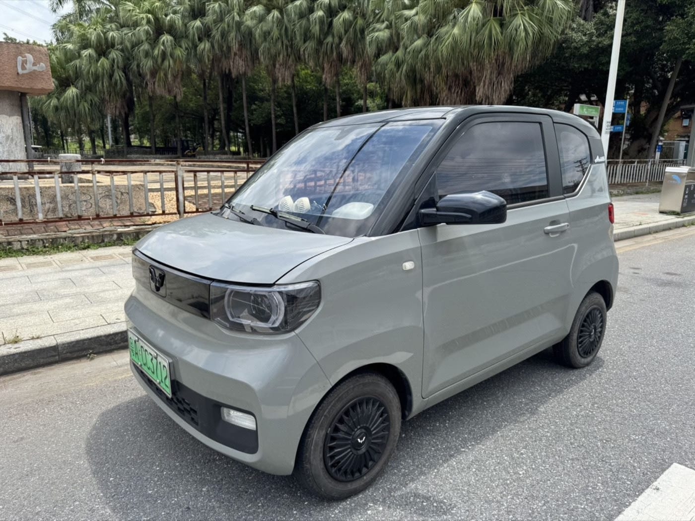 USED WULING HONGGUANG MINI EV MACARON 2021 used car photo for export from China
