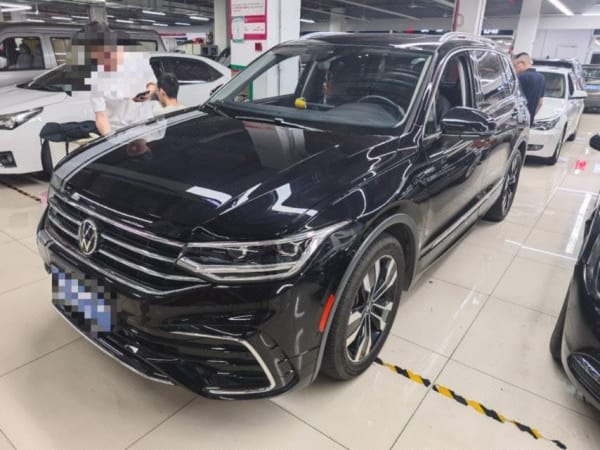 USED VOLKSWAGEN TIGUAN L R-LINE 2022 used vehicle for export