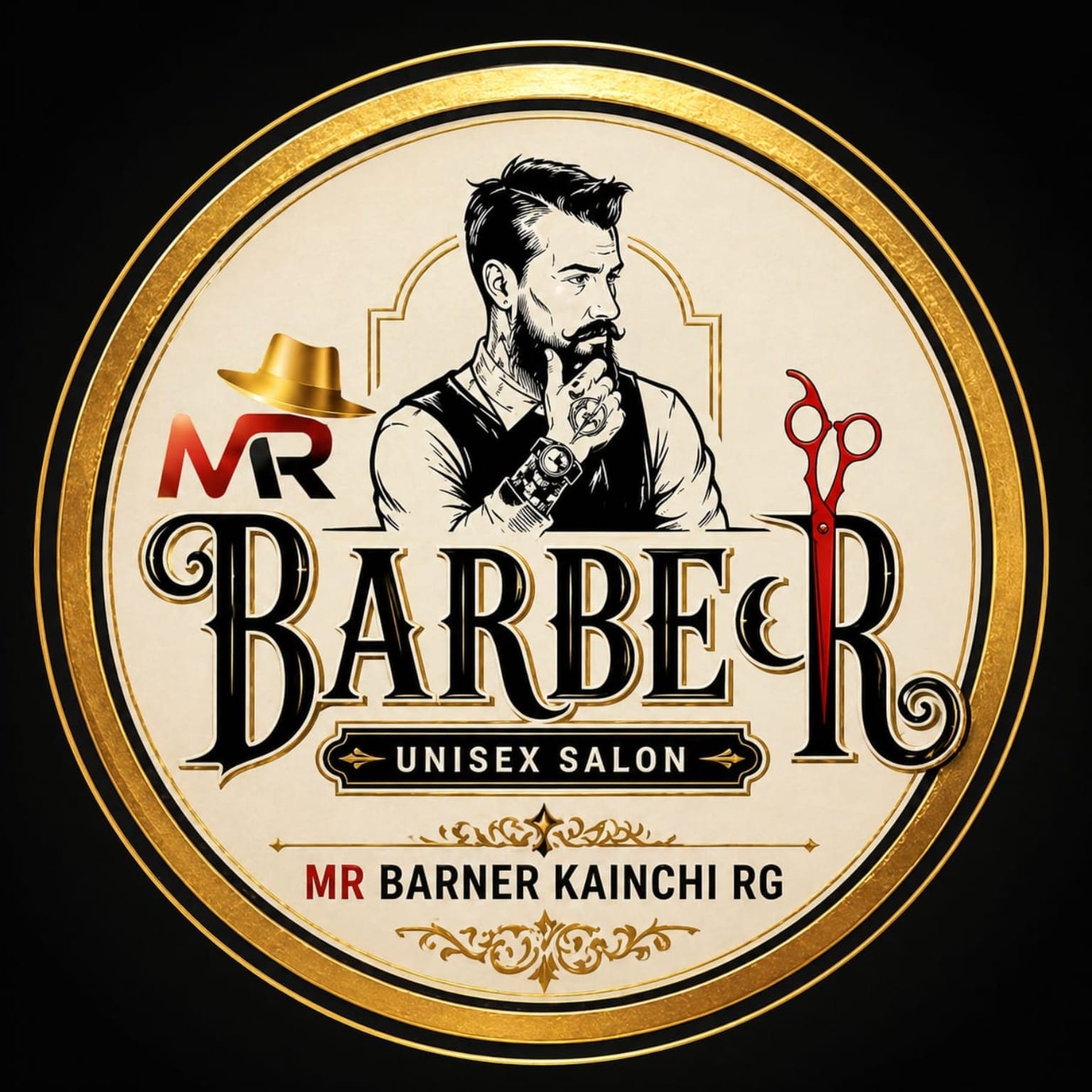 MR Barber Kainchi RG logo