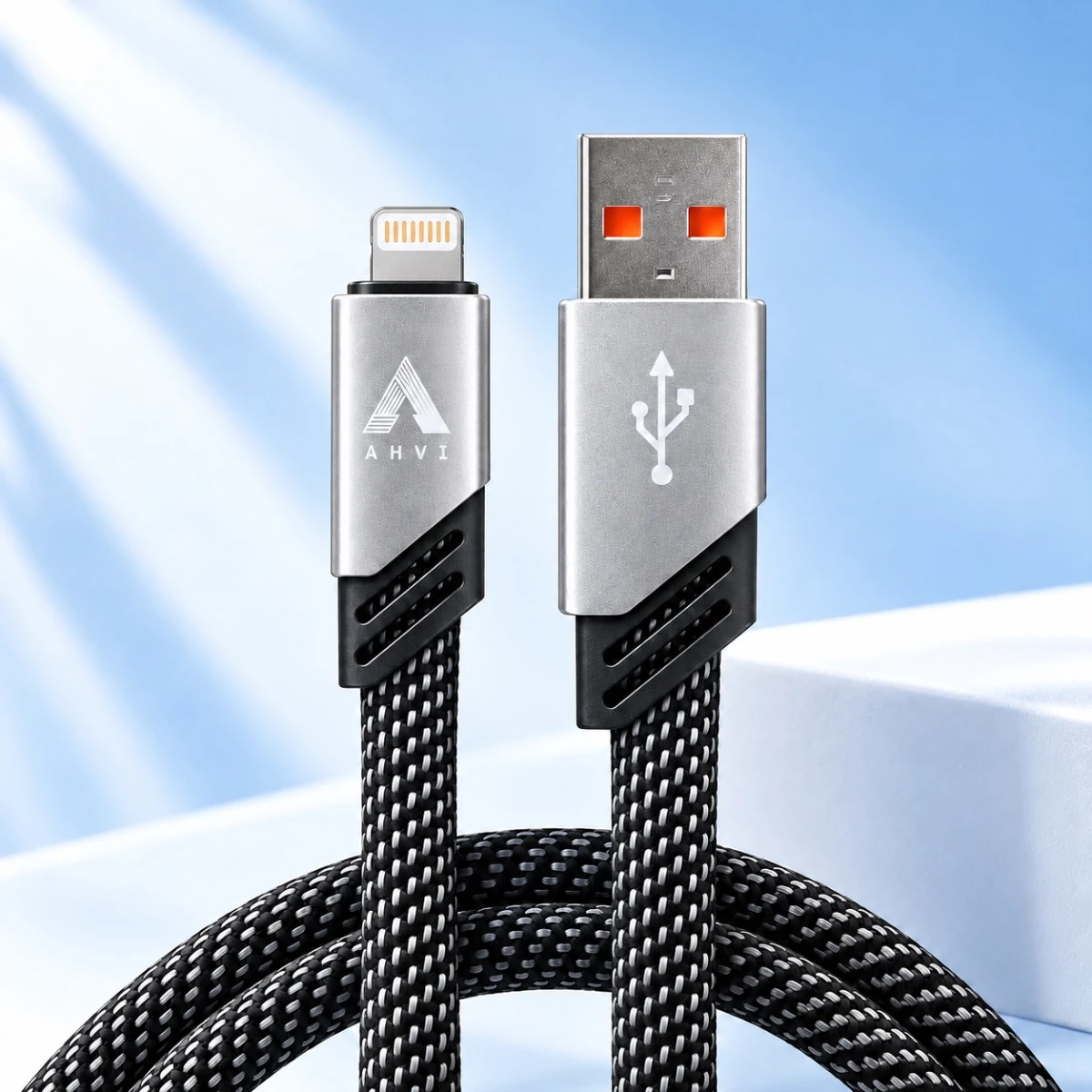 AHVI Type A to Lightling USB Cable AI-001 – image 3 of 4