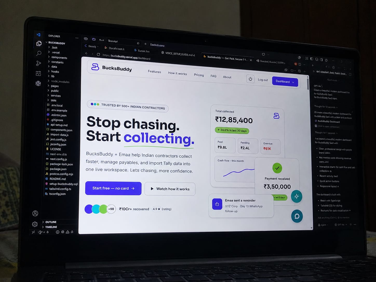 BucksBuddy product screenshot 1