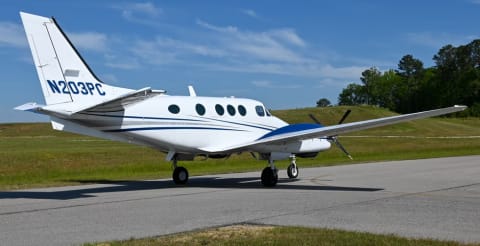 1977 Beechcraft King Air E90 (N203PC) photo 5