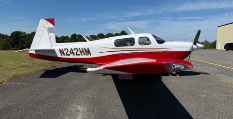 1990 Mooney M20J (N242HM) photo 4