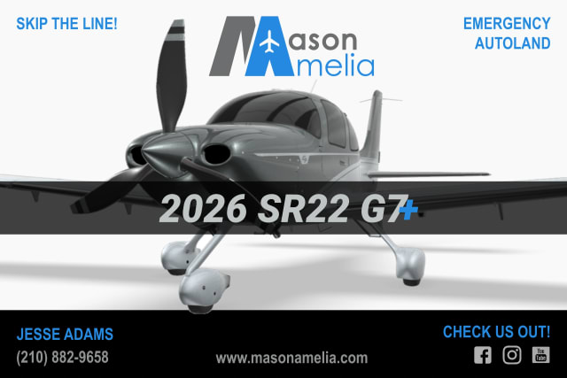 Cirrus SR22-G7+ GTS for sale