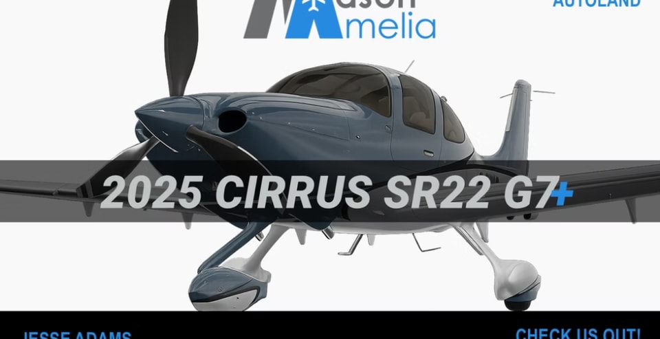 2025 Cirrus SR22 G7+ GTS (N81BG) for sale