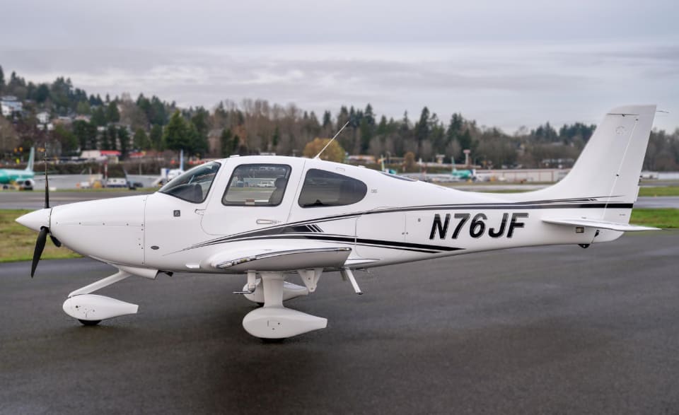 2022 Cirrus SR20-G6 (N76JF) for sale