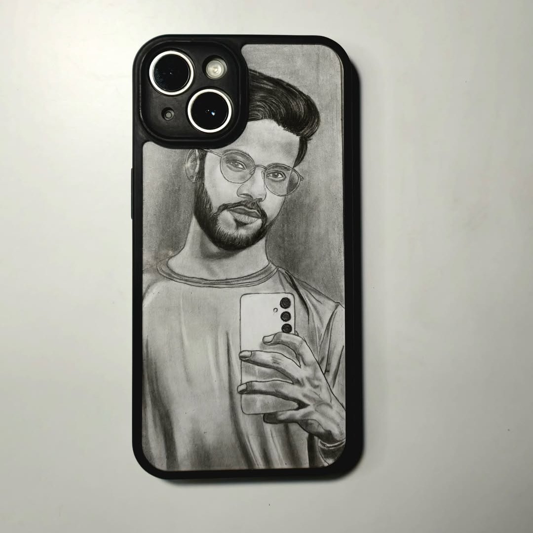 Customise Your photo Portrait in hone cover