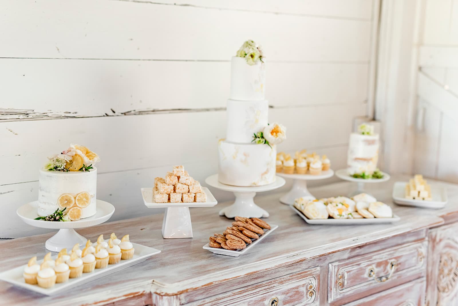 Cake and desserts table