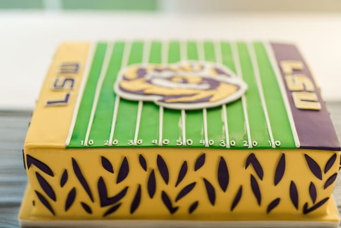 Lsu grooms cake