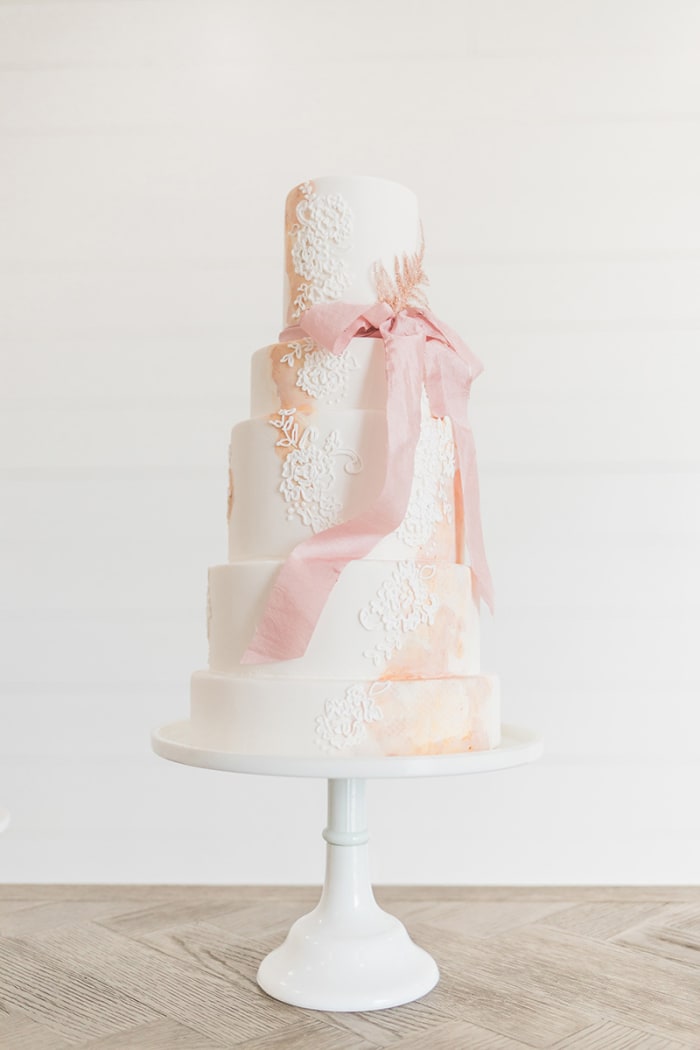 Tiered farmhouse cake