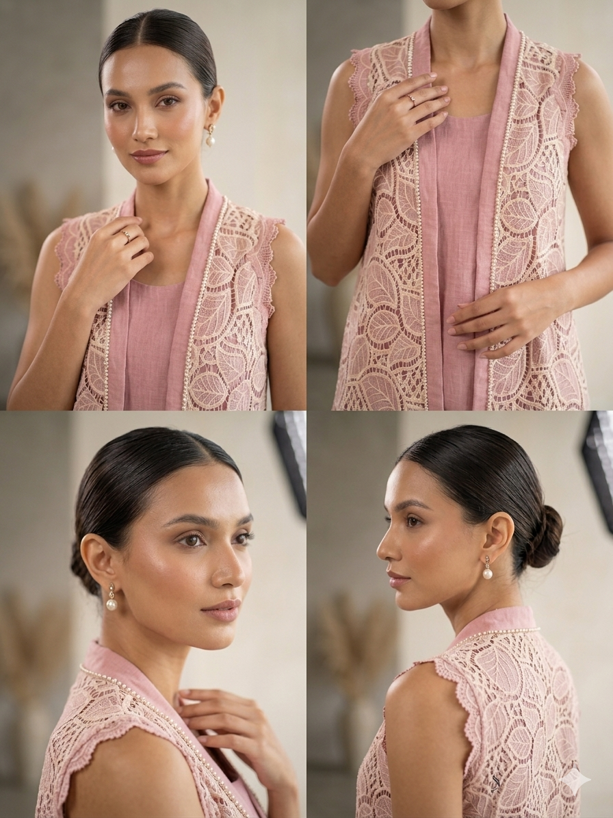 3piece suit beautiful kaftan style - view 2