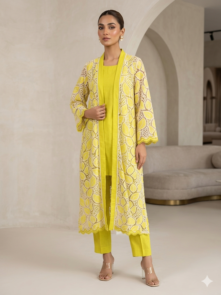 3piece kaftan net