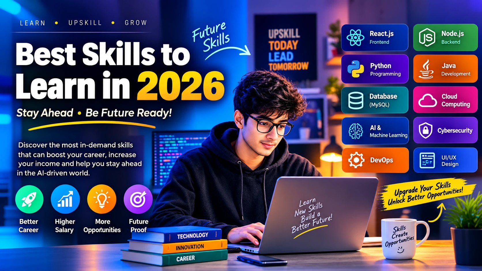 Best Skills to Learn in 2026: 15 Future-Proof Skills for Your Career