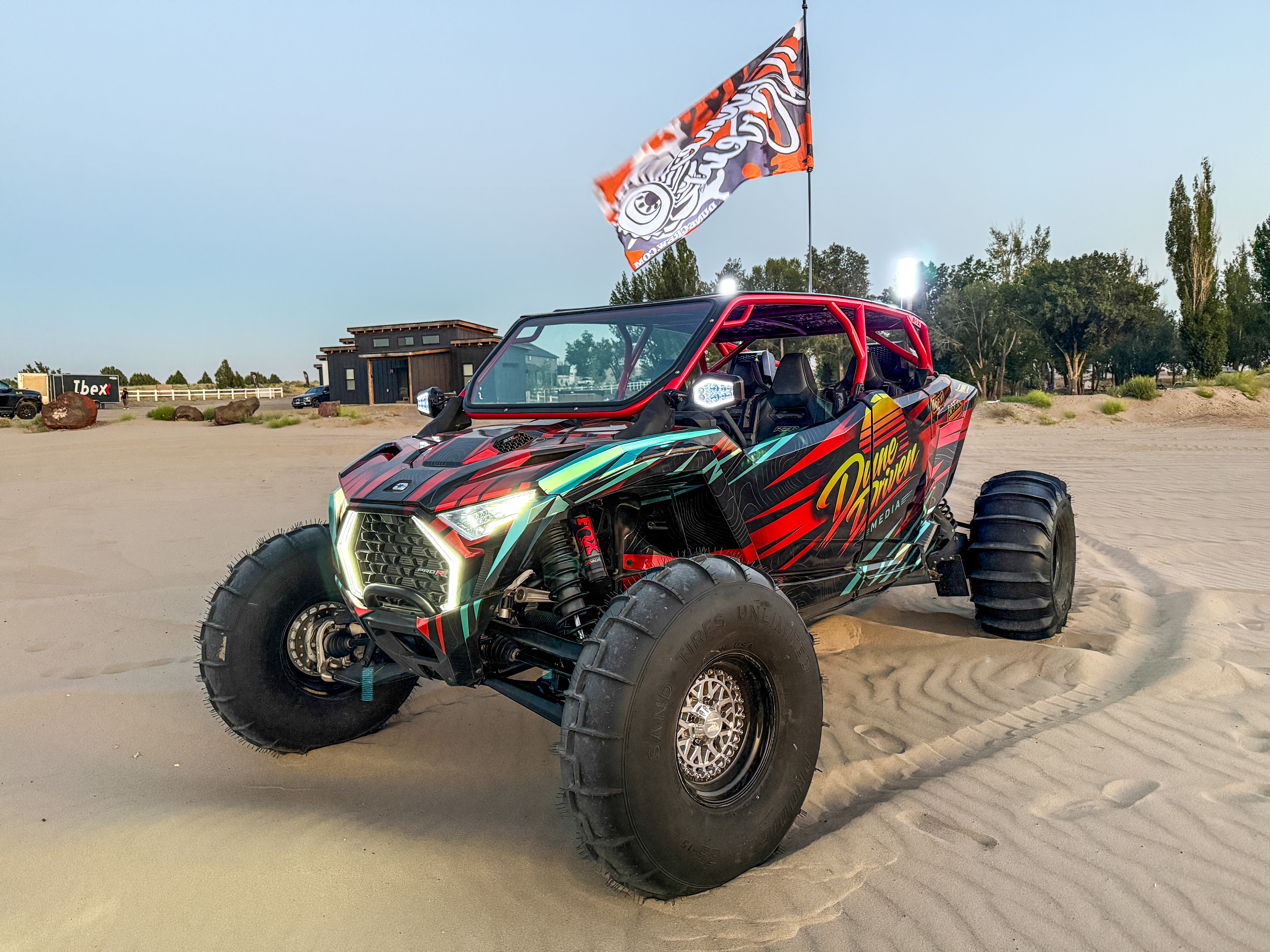 Dune Driven RZR Pro R — Front 3/4