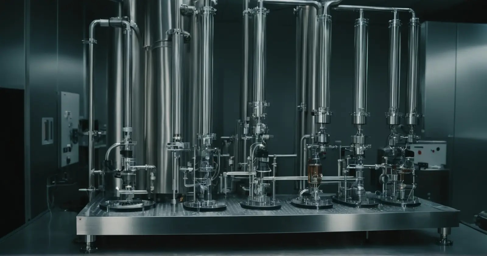 Un equipo de laboratorio ilustra el enfriamiento por nitrógeno líquido sobre un módulo semiconductor con vapor visible