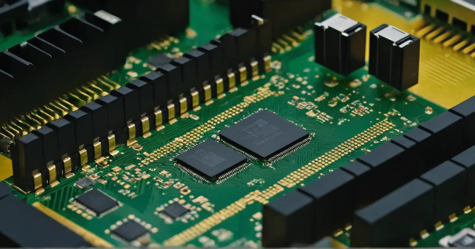 Primer plano de la pila cmo s y los componentes clave en una placa base con detalles del bios