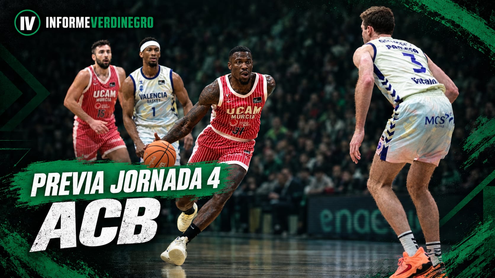 Jornada 4 de la Liga Endesa: Valencia Basket busca reaccionar ante un UCAM Murcia exigente