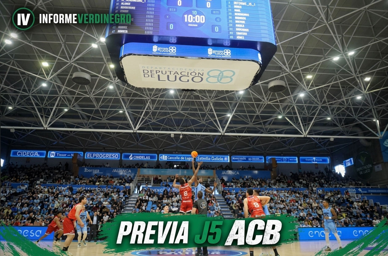 Jornada 5 de la Liga Endesa: un potente Río Breogán pone a prueba la reacción de un Unicaja al alza