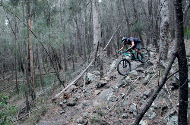 In its element; plus bikes let you ride rugged trails with confidence, just watch out for sharp rocks if you're using lightweight plus tyres.