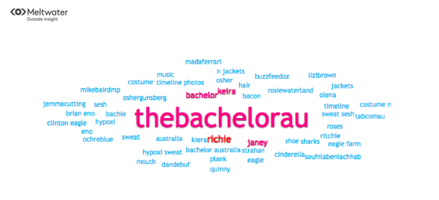 bachelor 28/7 conversation cloud