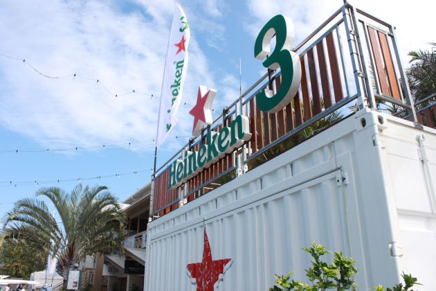 Heineken 3 sign