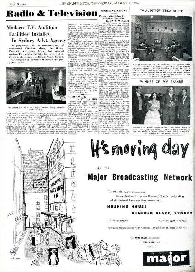 From the AdNews archives 1956.