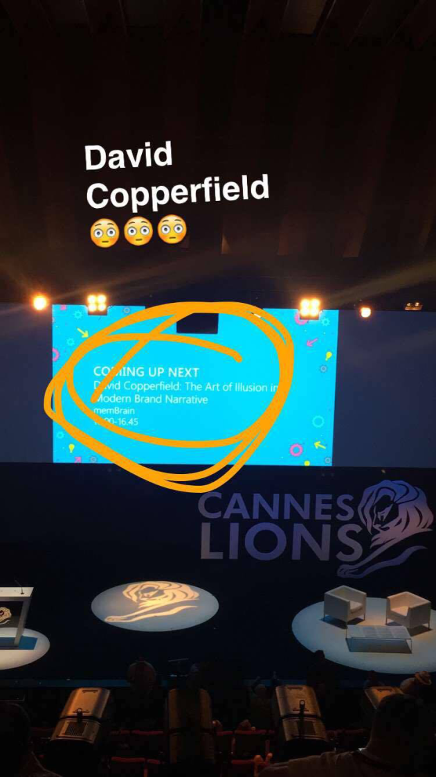 cannes snapchat