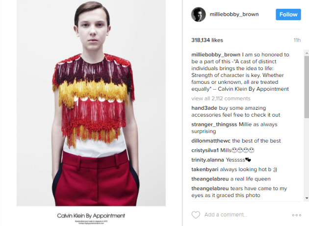 millie social post