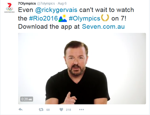 seven ricky gervais