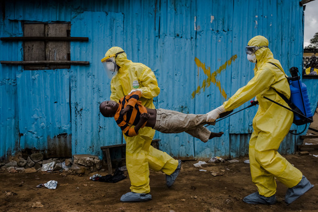 Image by Daniel Berehulak/Getty Images Reportage. From his his body of work covering the Ebola epidemic for The New York Times, was captured over a period of 14 weeks