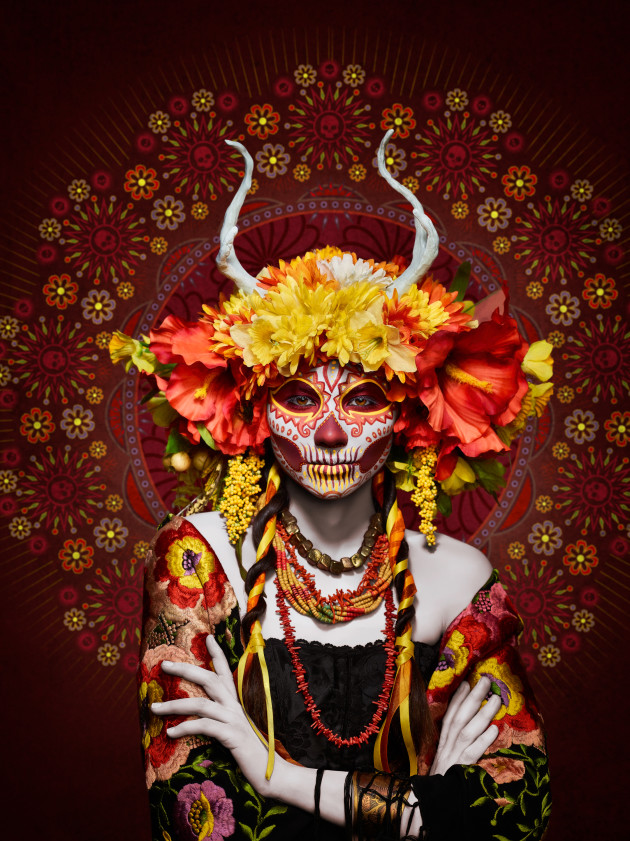 Summer, part of a personal project, Las Muertas, on the Mexican holiday, Dia de los Muertos. © Tim Tadder.